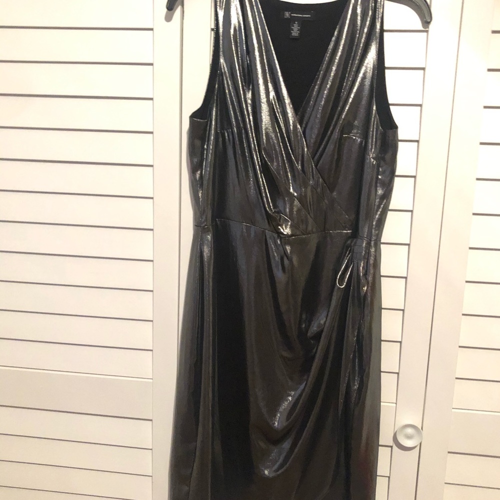 INC metallic dress